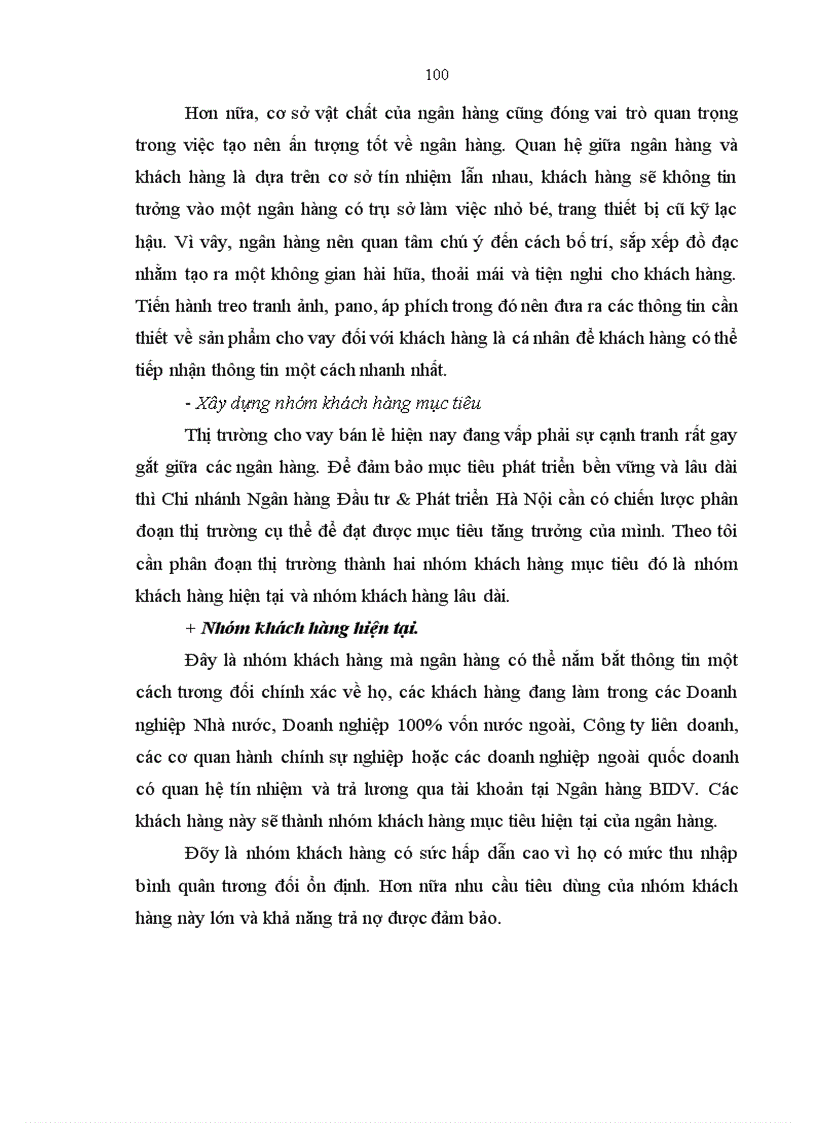 image for page Phát triển hoạt động cho vay tiêu dùng tại Chi nhánh Ngân hàng Đầu tư và Phát triển Hà Nội