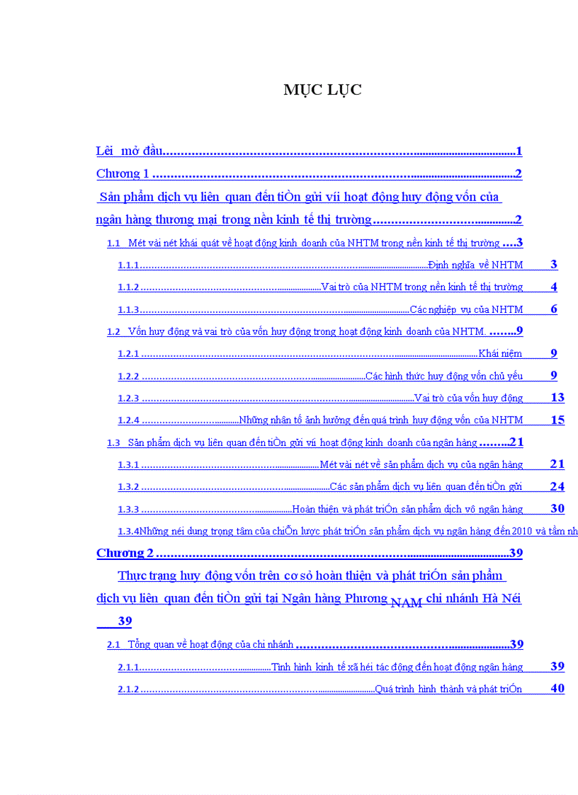 image for page Tăng cường huy động vốn trên cơ sở hoàn thiện và phát triển sản phẩm dịch vụ liên quan đến tiền gửi tại Ngân hàng Phương Nam chi nhánh Hà Nội 1