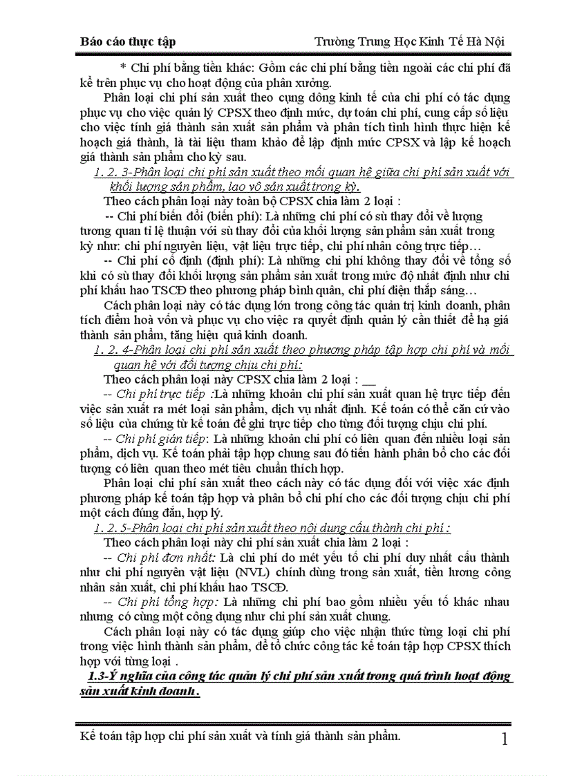 image for page Kế toán chi phí sản xuất và tính giá thành sản phẩm tại xí nghiệp X18 1