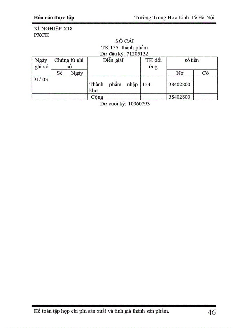 image for page Kế toán chi phí sản xuất và tính giá thành sản phẩm tại xí nghiệp X18 1