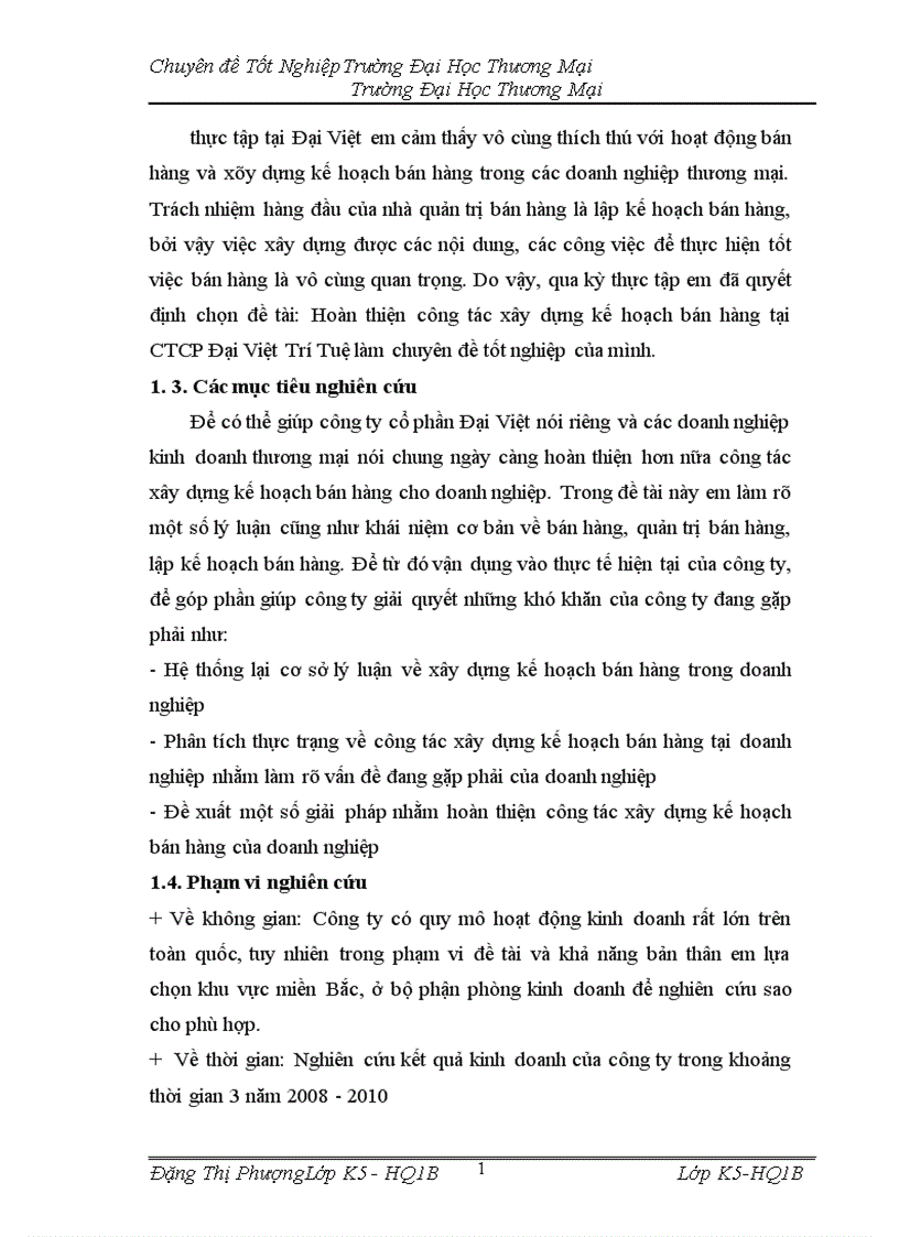 image for page Hoàn thiện công tác xây dựng kế hoạch bán hàng tại CTCP Đại Việt Trí Tuệ làm chuyên đề tốt nghiệp của mình