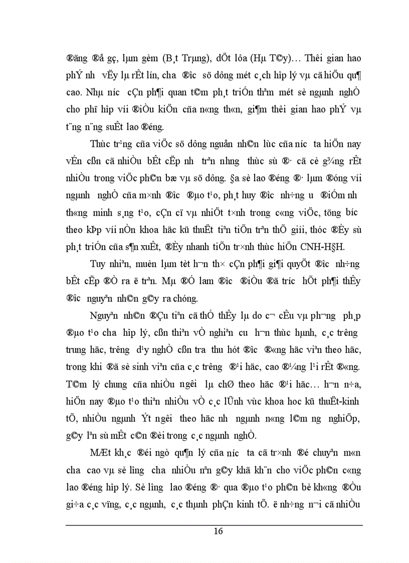 image for page đào tạo và sử dụng nguồn nhân lực phục vụ cho sự nghiệp CNH HĐH ở Việt Nam