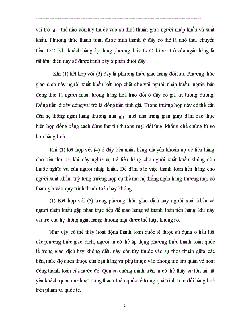 image for page Một số biện pháp nhằm nâng cao chất lượng hoạt động thanh toán quốc tế tại Ngân hàng Thương mại cổ phần Kỹ thương Việt Nam Techcombank 1