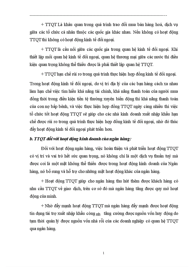 image for page Một số biện pháp nhằm nâng cao chất lượng hoạt động thanh toán quốc tế tại Ngân hàng Thương mại cổ phần Kỹ thương Việt Nam Techcombank 1
