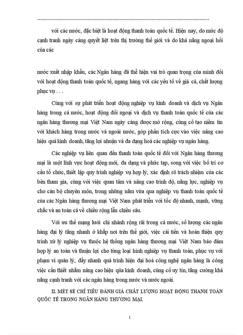 image for page Một số biện pháp nhằm nâng cao chất lượng hoạt động thanh toán quốc tế tại Ngân hàng Thương mại cổ phần Kỹ thương Việt Nam Techcombank 1
