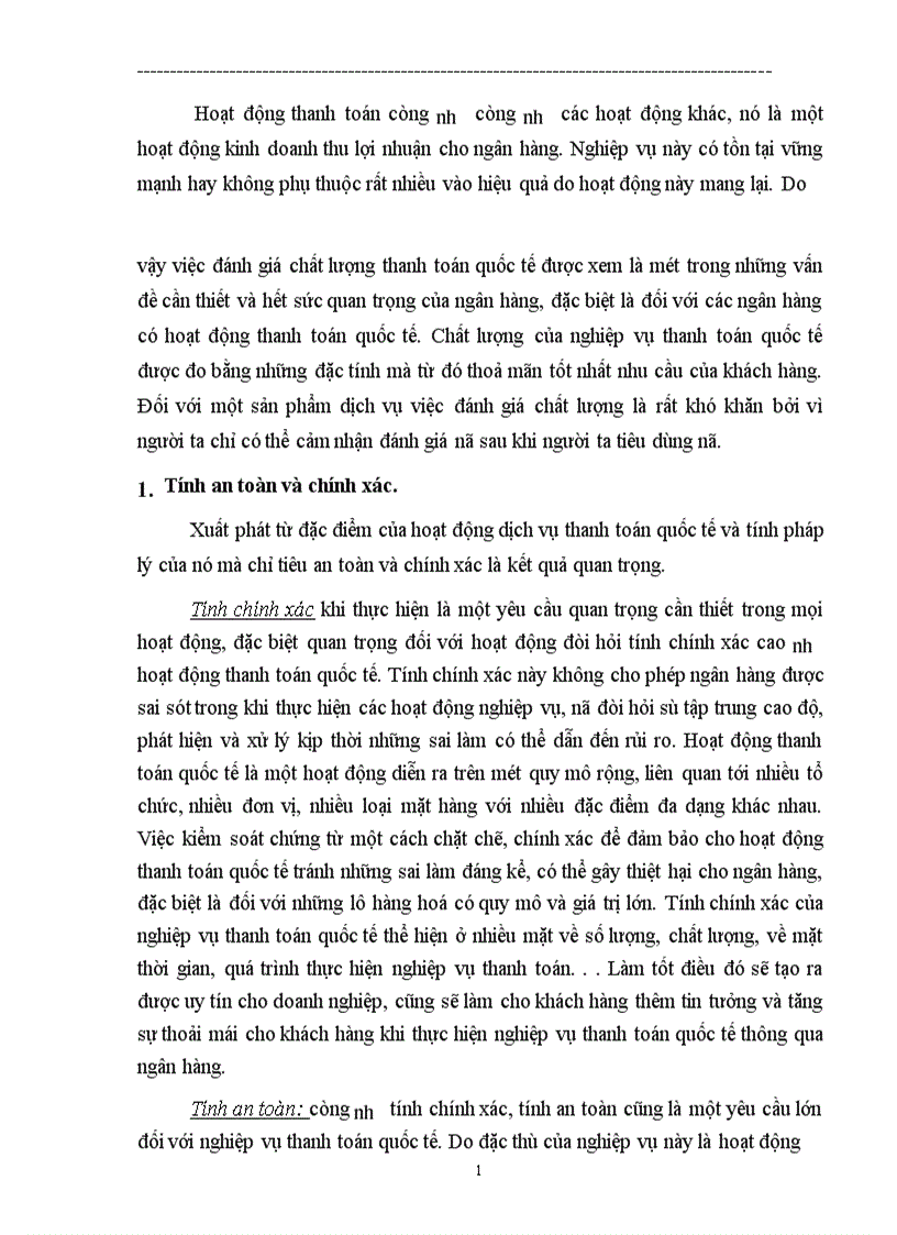 image for page Một số biện pháp nhằm nâng cao chất lượng hoạt động thanh toán quốc tế tại Ngân hàng Thương mại cổ phần Kỹ thương Việt Nam Techcombank 1