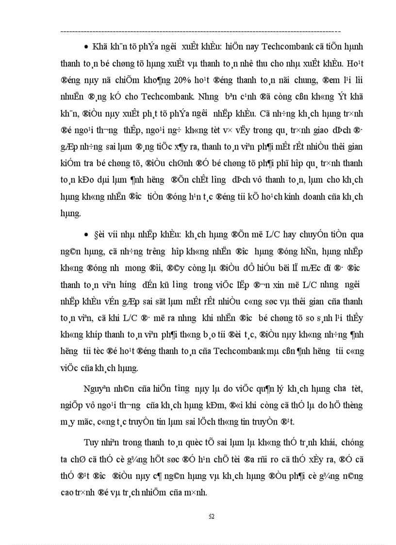image for page Một số biện pháp nhằm nâng cao chất lượng hoạt động thanh toán quốc tế tại Ngân hàng Thương mại cổ phần Kỹ thương Việt Nam Techcombank 1
