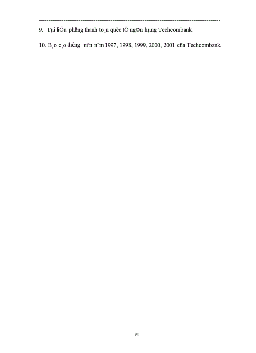 image for page Một số biện pháp nhằm nâng cao chất lượng hoạt động thanh toán quốc tế tại Ngân hàng Thương mại cổ phần Kỹ thương Việt Nam Techcombank 1