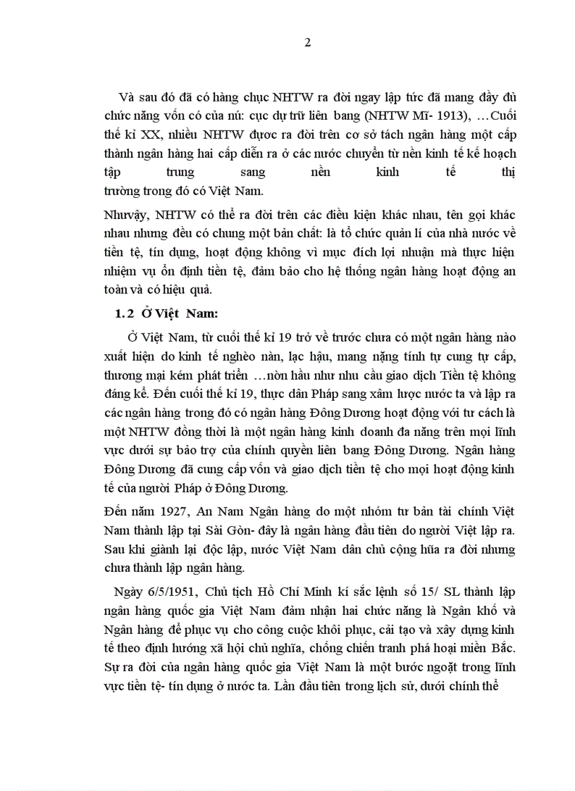 image for page Hoạt động của NHTW và giải pháp nâng cao vai trò của NHTW trong giai đoạn hiện nay