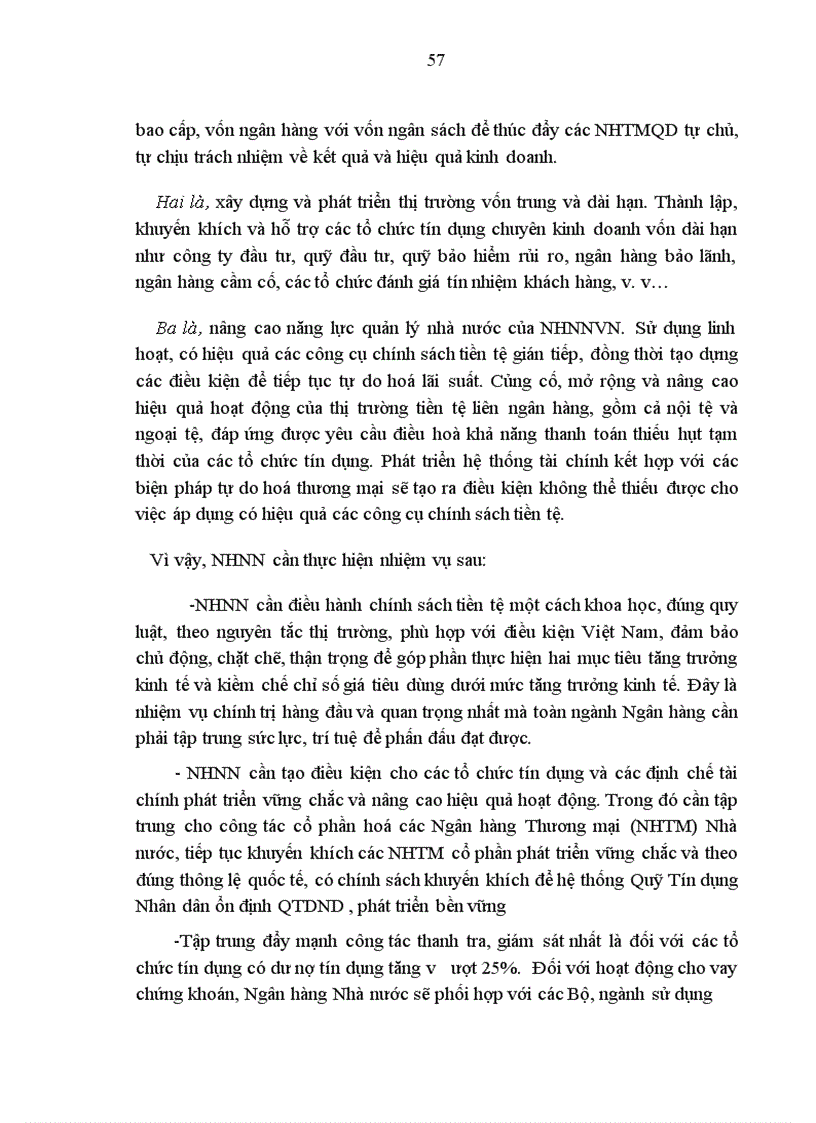 image for page Hoạt động của NHTW và giải pháp nâng cao vai trò của NHTW trong giai đoạn hiện nay