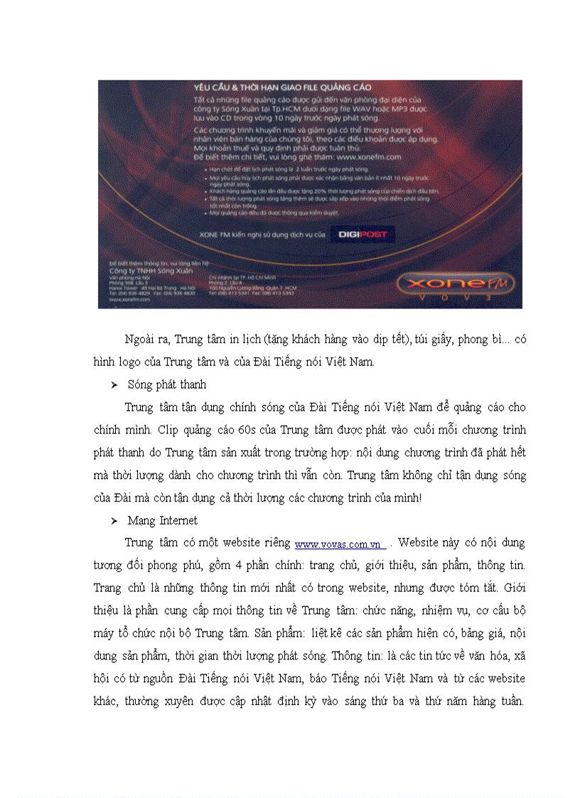 image for page Hoạt động quảng cáo của Trung tâm quảng cáo và dịch vụ phát thanh Đài Tiếng nói Việt Nam thực trạng và giải pháp 1