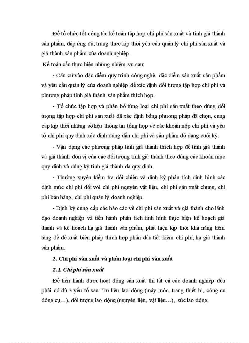 image for page Tổ chức công tác kế toán tổng hợp chi phí sản xuất và tính giá thành sản phẩm ở công ty xuất nhập khẩu thuỷ sản nam Hà Tĩnh 1
