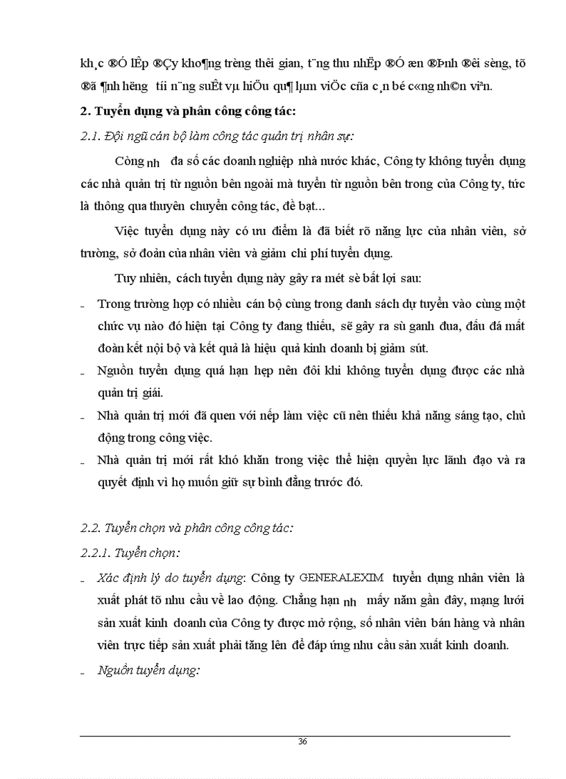 image for page Một số giải pháp đề xuất nhằm nâng cao hiệu quả công tác quản trị nhân sự tại Công ty GENERALEXIM 1