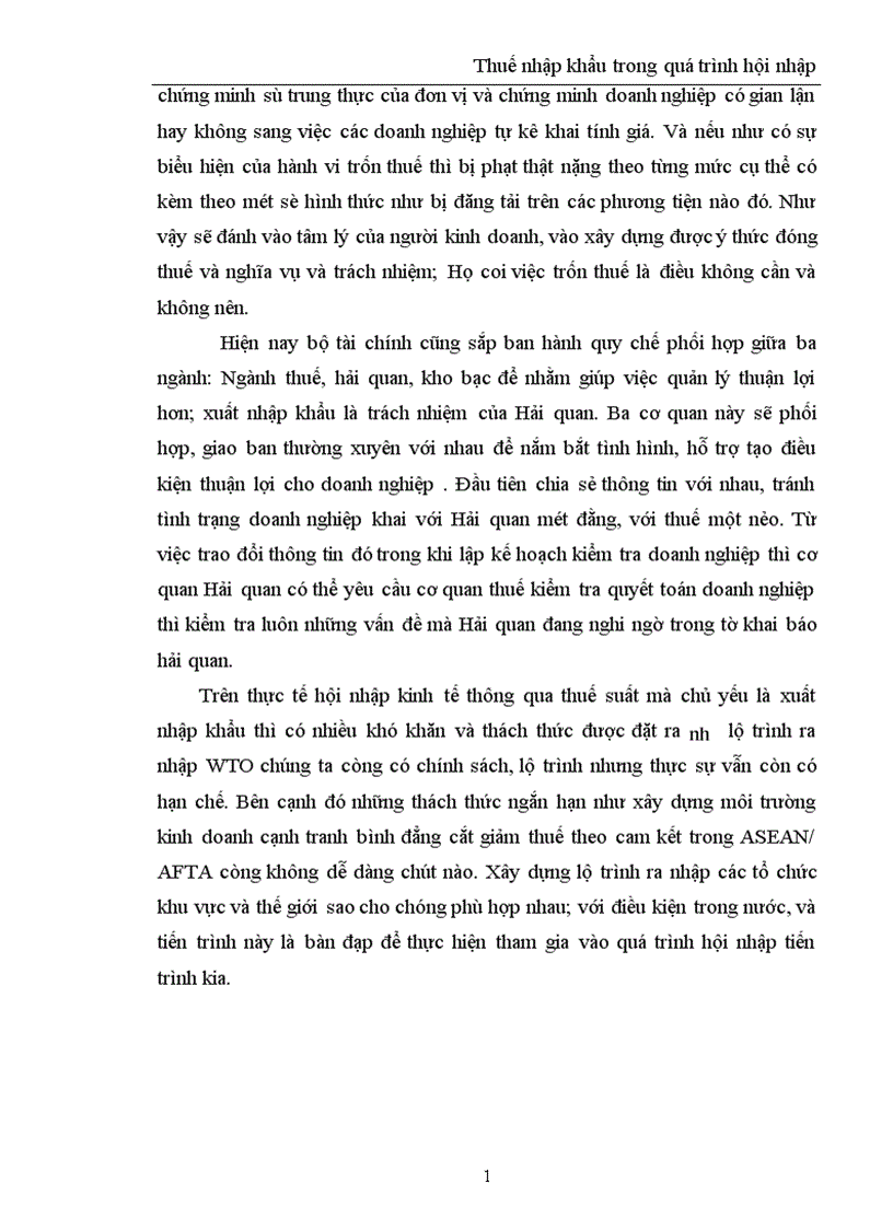 image for page Thuế nhập khẩu trong quá trình hội nhập kinh tế