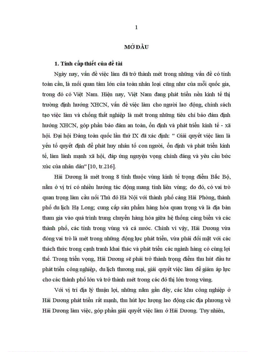 image for page Việc làm và chính sách tạo việc làm ở Hải Dương hiện nay