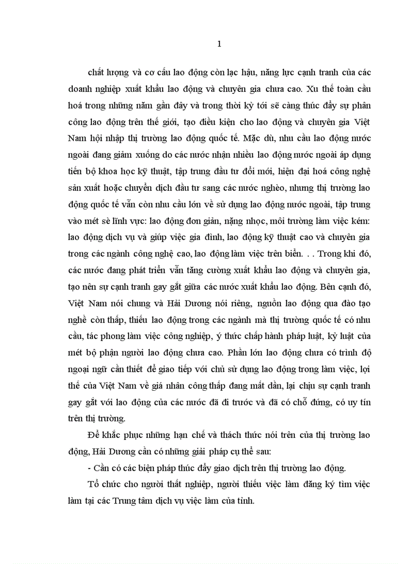 image for page Việc làm và chính sách tạo việc làm ở Hải Dương hiện nay