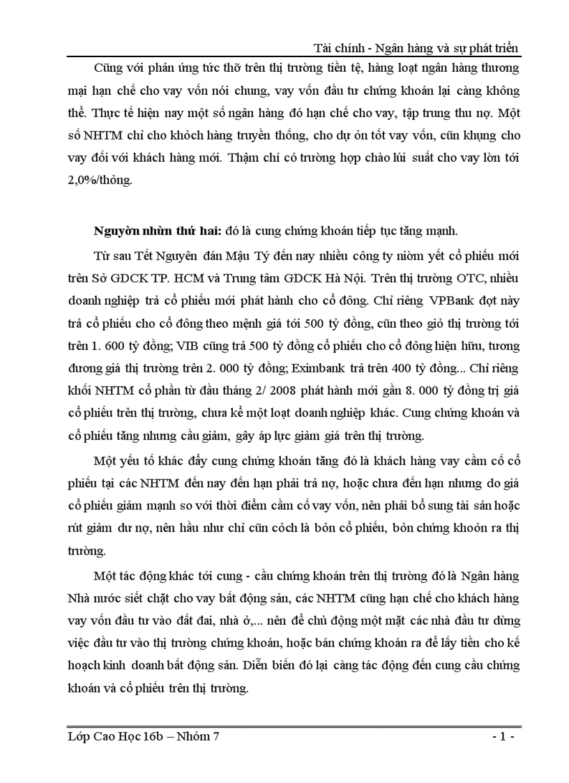 image for page Sự phát triển của thị trường chứng khoán và ảnh hưởng của nó đến tăng trưởng kinh tế Việt Nam 1