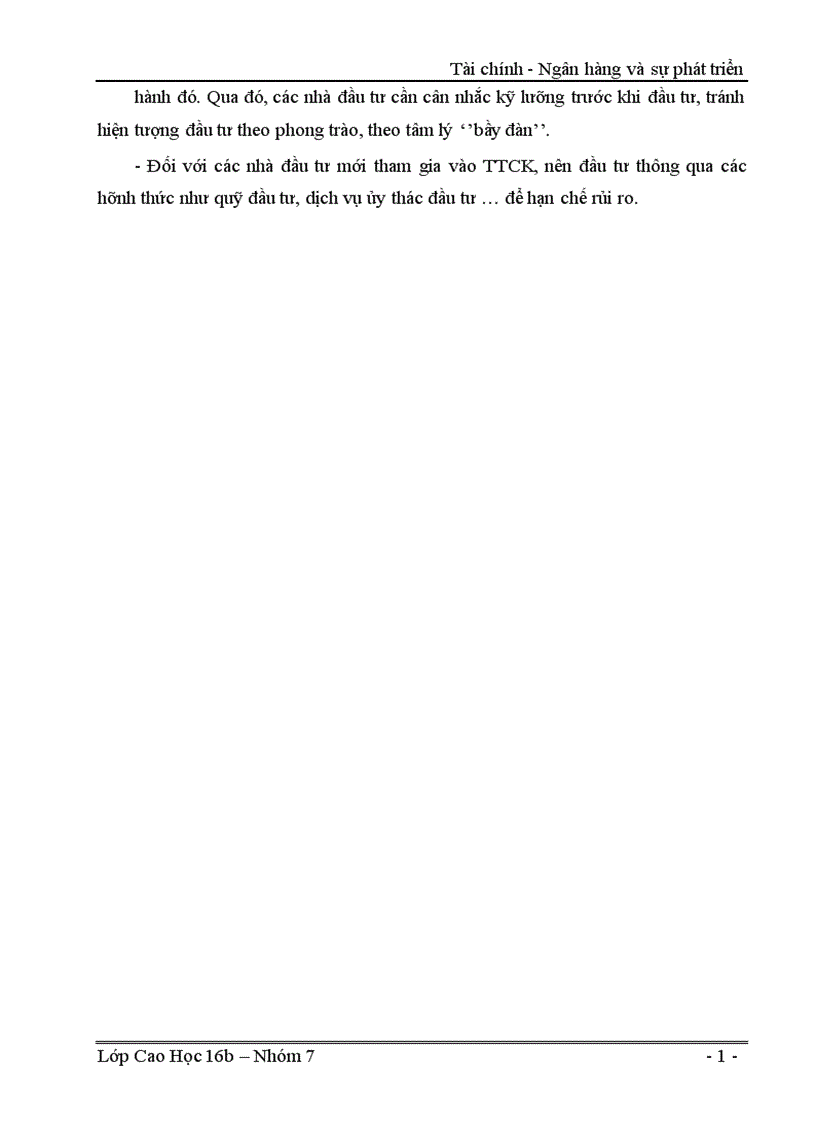 image for page Sự phát triển của thị trường chứng khoán và ảnh hưởng của nó đến tăng trưởng kinh tế Việt Nam 1