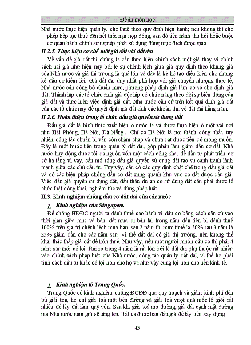 image for page Hoạt động đầu cơ đất đai tại Việt Nam và các giải các giải pháp cần thiết 1