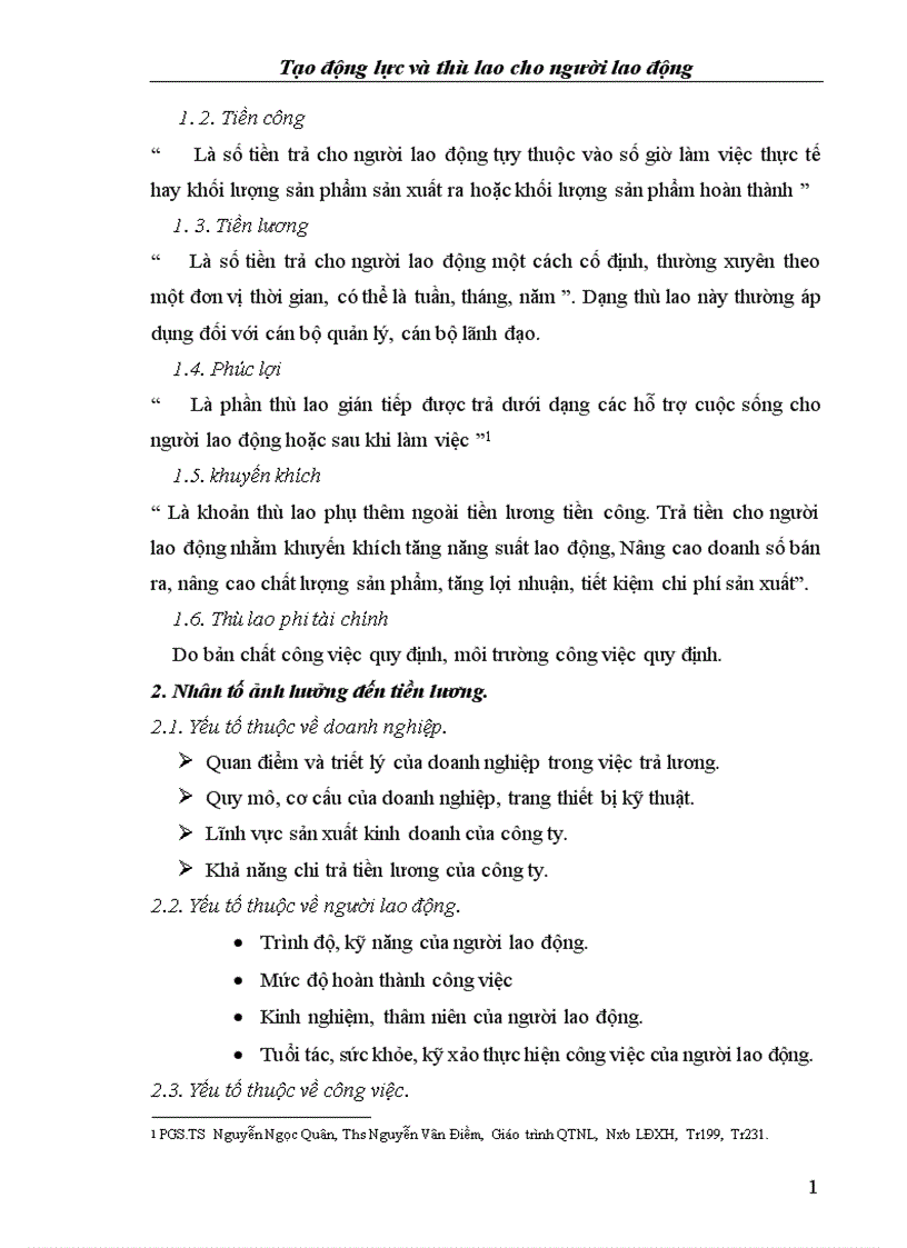 image for page Tạo động lực và thù lao cho người lao động