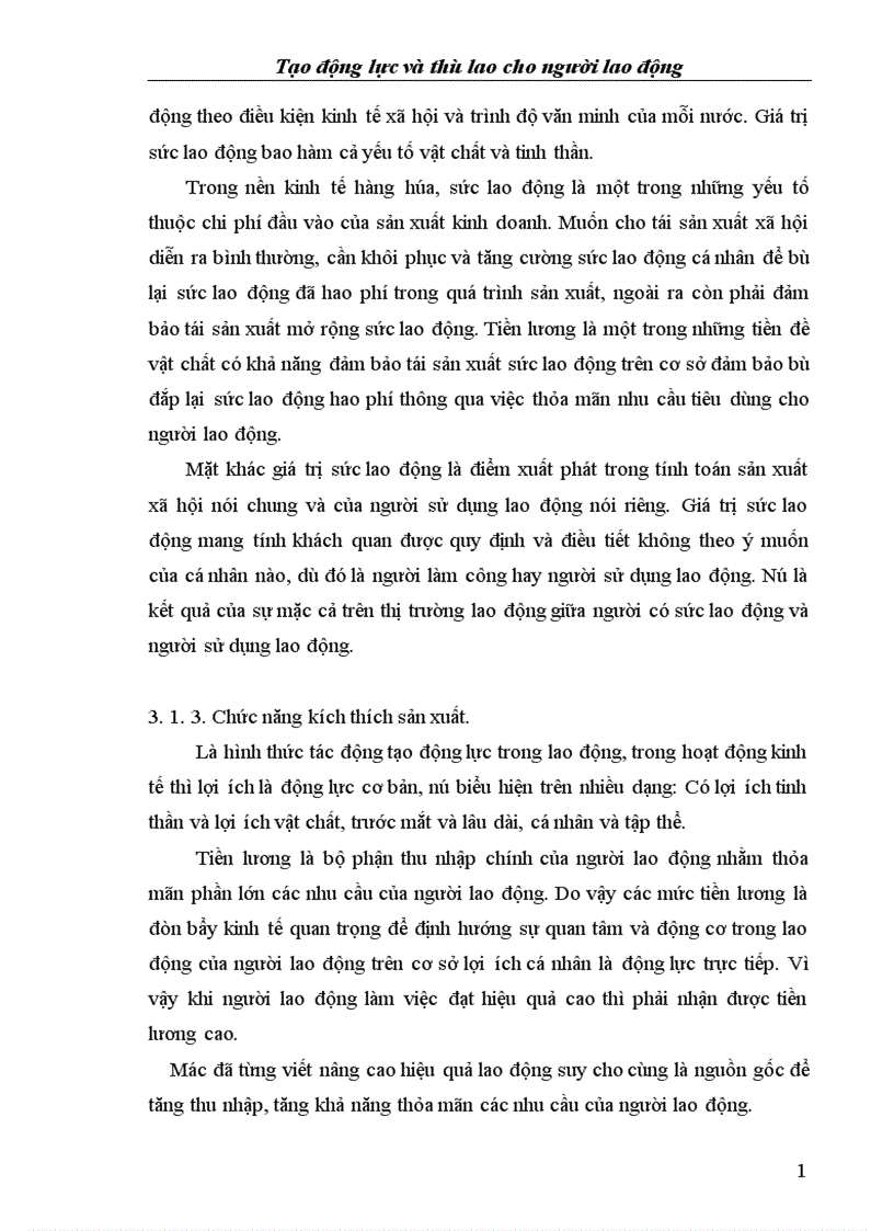 image for page Tạo động lực và thù lao cho người lao động