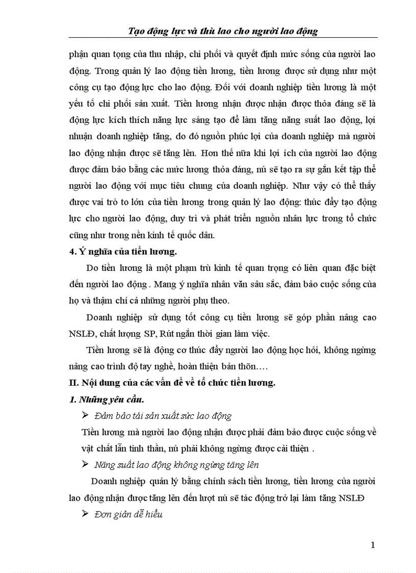 image for page Tạo động lực và thù lao cho người lao động