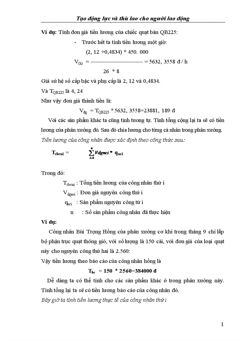 image for page Tạo động lực và thù lao cho người lao động