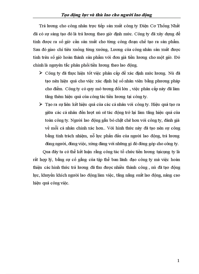 image for page Tạo động lực và thù lao cho người lao động