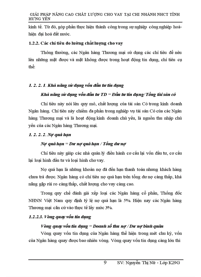 image for page Giải pháp nâng cao chất lượng cho vay tại Chi nhánh Ngân hàng Công thương tỉnh Hưng Yên 1