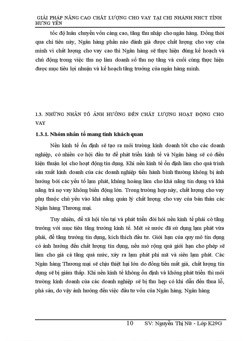 image for page Giải pháp nâng cao chất lượng cho vay tại Chi nhánh Ngân hàng Công thương tỉnh Hưng Yên 1