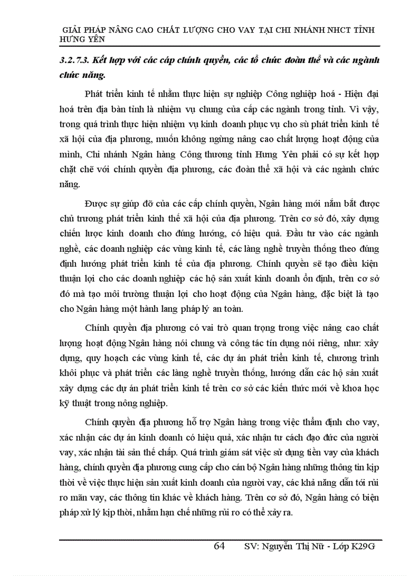 image for page Giải pháp nâng cao chất lượng cho vay tại Chi nhánh Ngân hàng Công thương tỉnh Hưng Yên 1