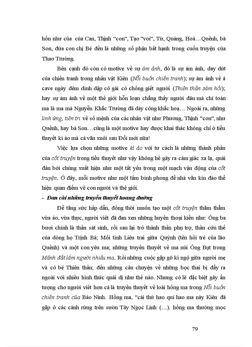 image for page Yếu tố kì ảo trong tiểu thuyết Việt Nam đương đại Khảo sát qua ba tiểu thuyết