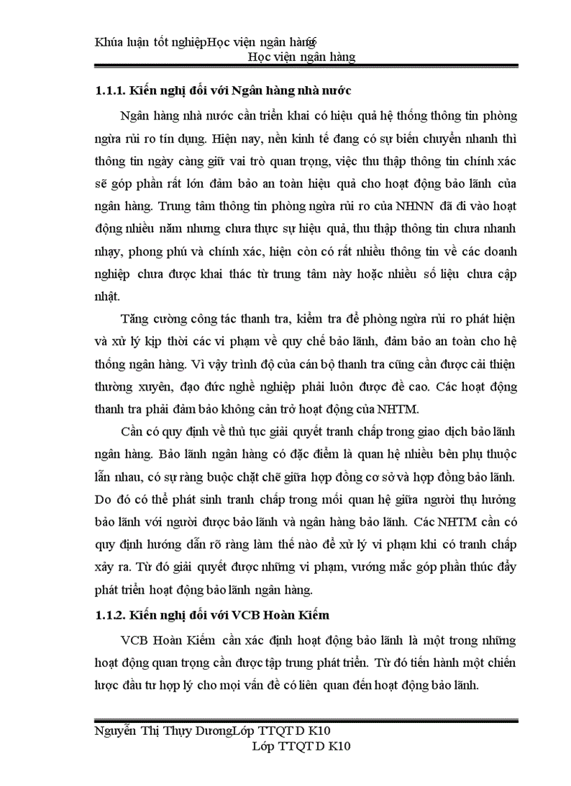 image for page Giải pháp hoàn thiện và phát triển nghiệp vụ Bảo Lãnh Ngân Hàng tại ngân hàng TMCP Ngoại Thương Việt Nam chi nhánh Hoàn Kiếm