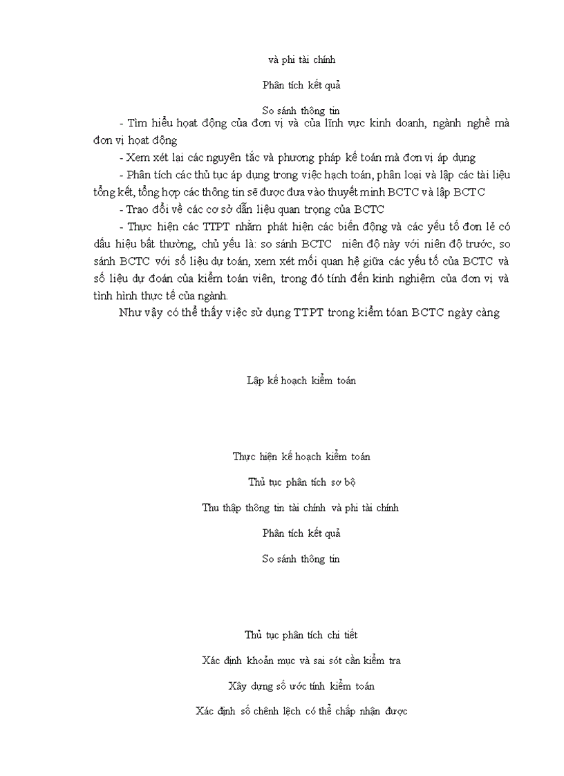 image for page Vận dụng thủ tục phân tích trong kiểm toán báo cáo tài chính do Công ty TNHH Kiểm toán Mỹ chi nhánh Hà Nội thực hiện 1