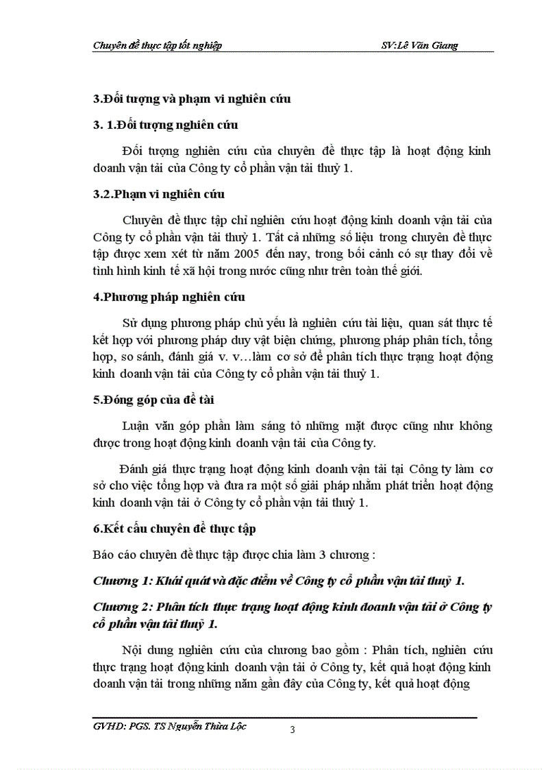 image for page Thực trạng và một số giải pháp phát triển kinh doanh vận tải của Công ty cổ phần vận tải thuỷ 1