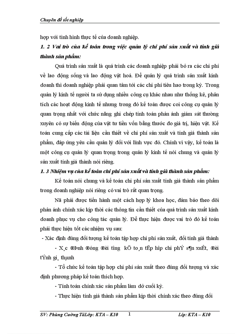 image for page Tổ chức kế toán tập hợp chi phí sản xuất và tính giá thành sản phẩm ở Công ty Sơn SanPec 1