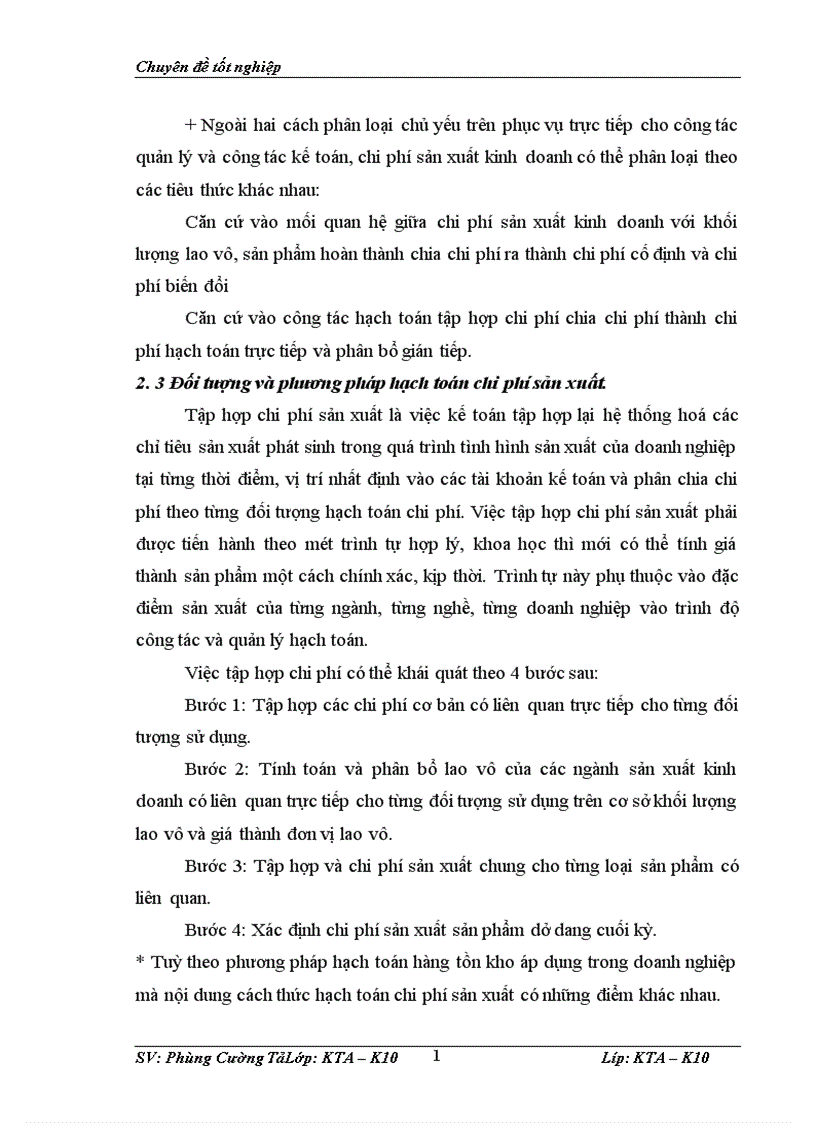 image for page Tổ chức kế toán tập hợp chi phí sản xuất và tính giá thành sản phẩm ở Công ty Sơn SanPec 1