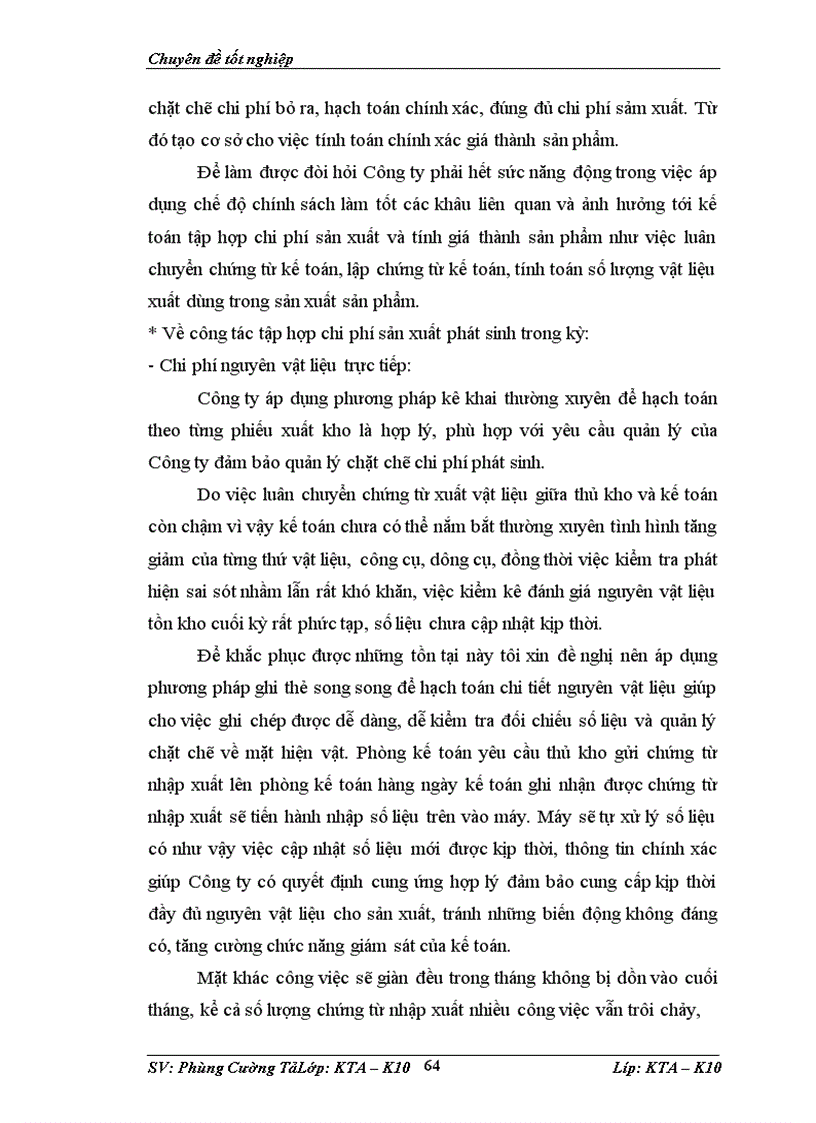 image for page Tổ chức kế toán tập hợp chi phí sản xuất và tính giá thành sản phẩm ở Công ty Sơn SanPec 1