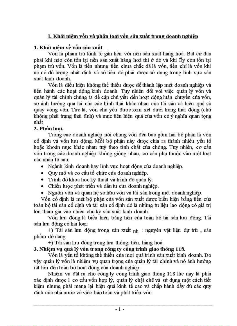 image for page Công tác tổ chức vốn bằng tiền tại công ty công trình giao thông 118 1