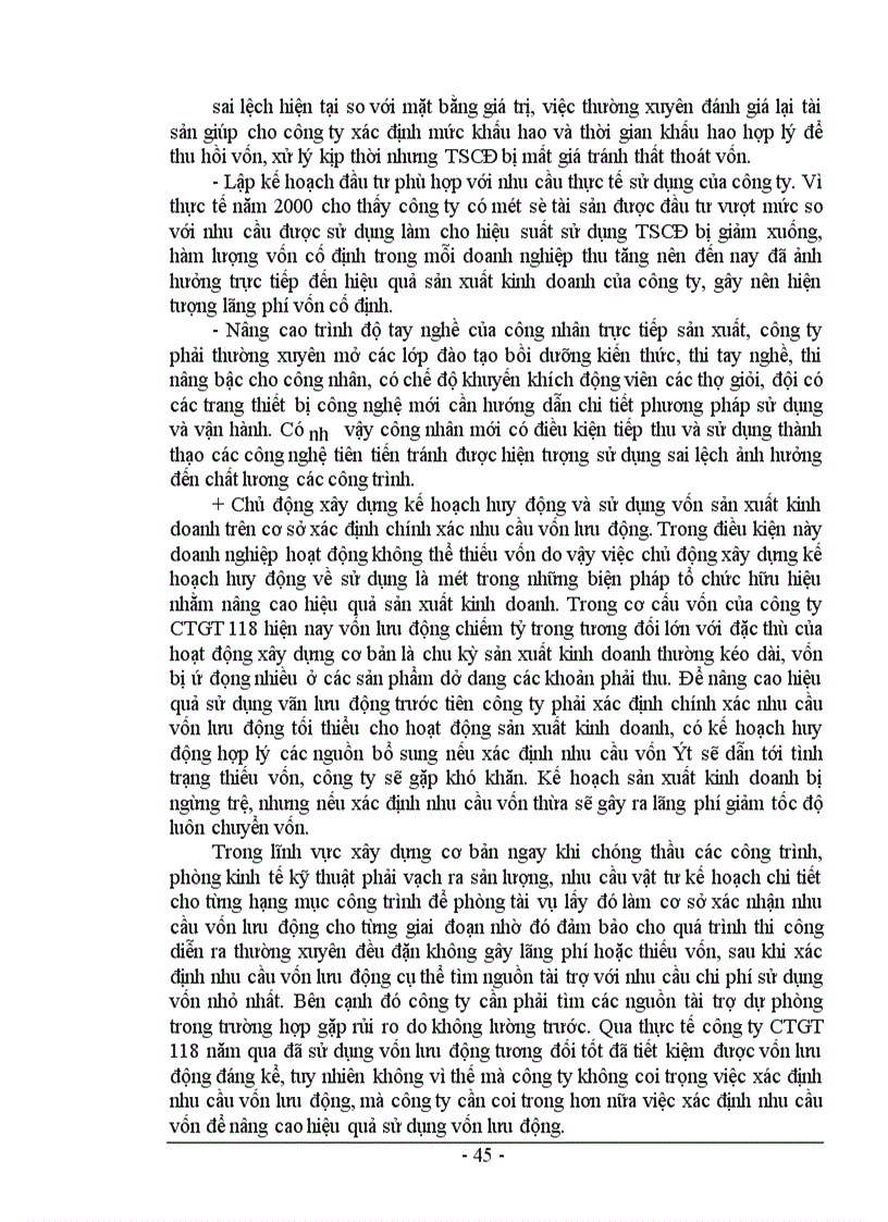 image for page Công tác tổ chức vốn bằng tiền tại công ty công trình giao thông 118 1