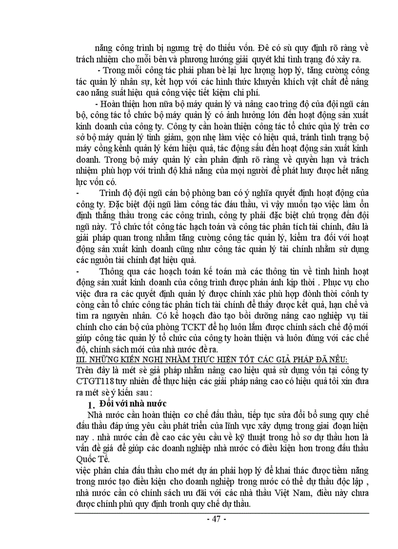 image for page Công tác tổ chức vốn bằng tiền tại công ty công trình giao thông 118 1