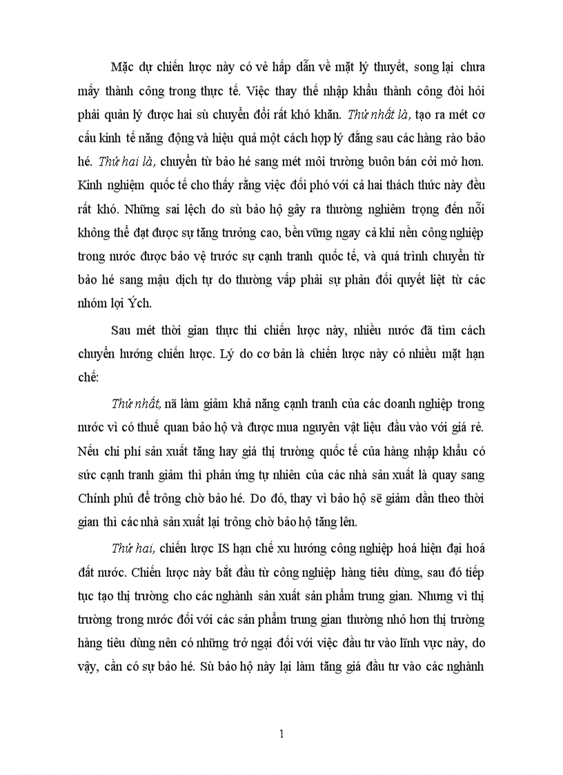 image for page Việc loại bỏ hạn chế về số lượng nhập khẩu và các hàng rào phi thuế quan khác