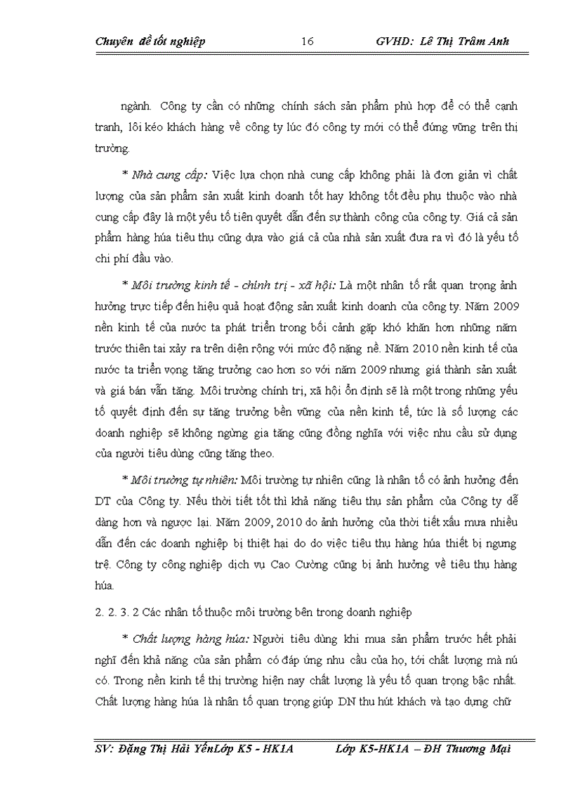 image for page Phân tích doanh thu tại Công ty Cổ phần công nghiệp dịch vụ Cao Cường 1