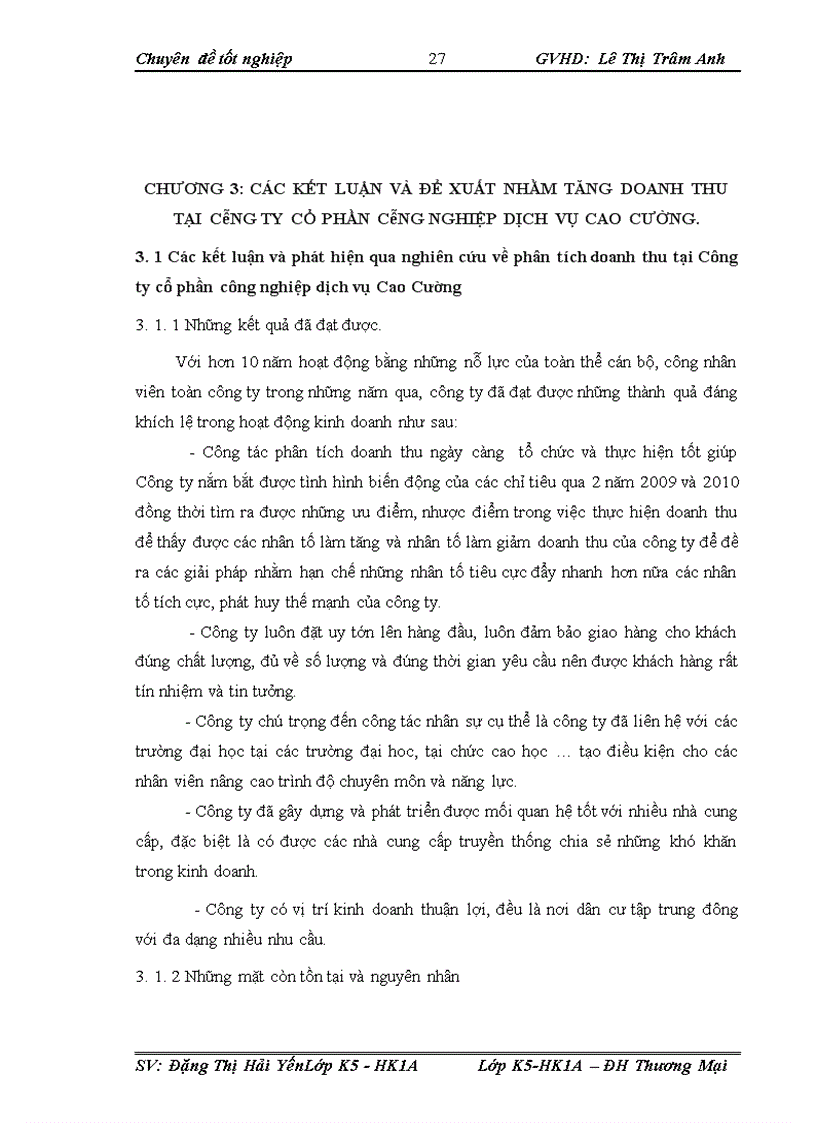 image for page Phân tích doanh thu tại Công ty Cổ phần công nghiệp dịch vụ Cao Cường 1