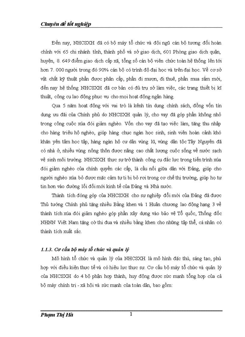 image for page Nâng cao chất lượng hoạt động cho vay đối với hộ nghèo tại Ngân hàng chính sách xã hội Việt Nam 1