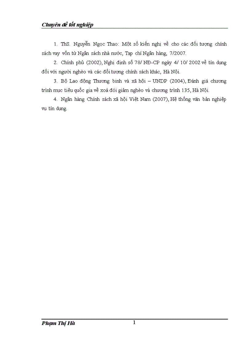 image for page Nâng cao chất lượng hoạt động cho vay đối với hộ nghèo tại Ngân hàng chính sách xã hội Việt Nam 1