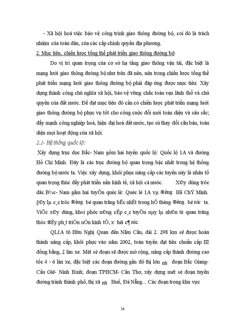 image for page Định hướng huy động và sử dụng vốn đầu tư NSNN cho giao thông đường bộ ở Việt Nam giai đoạn 2001 2010