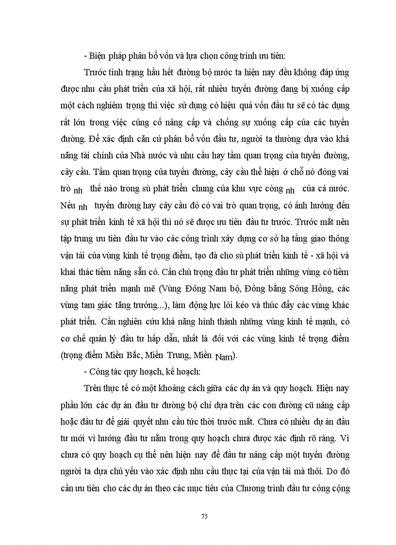 image for page Định hướng huy động và sử dụng vốn đầu tư NSNN cho giao thông đường bộ ở Việt Nam giai đoạn 2001 2010