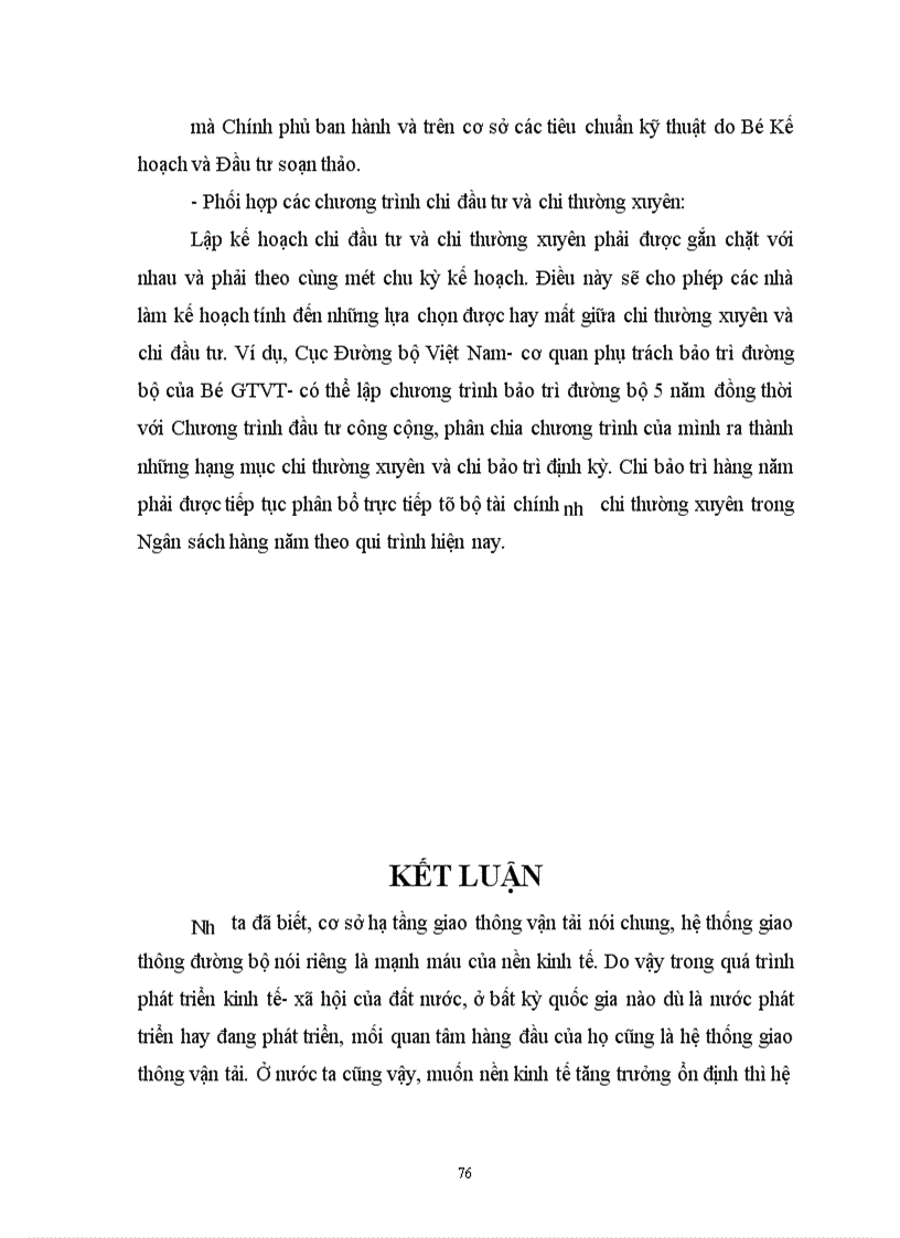 image for page Định hướng huy động và sử dụng vốn đầu tư NSNN cho giao thông đường bộ ở Việt Nam giai đoạn 2001 2010