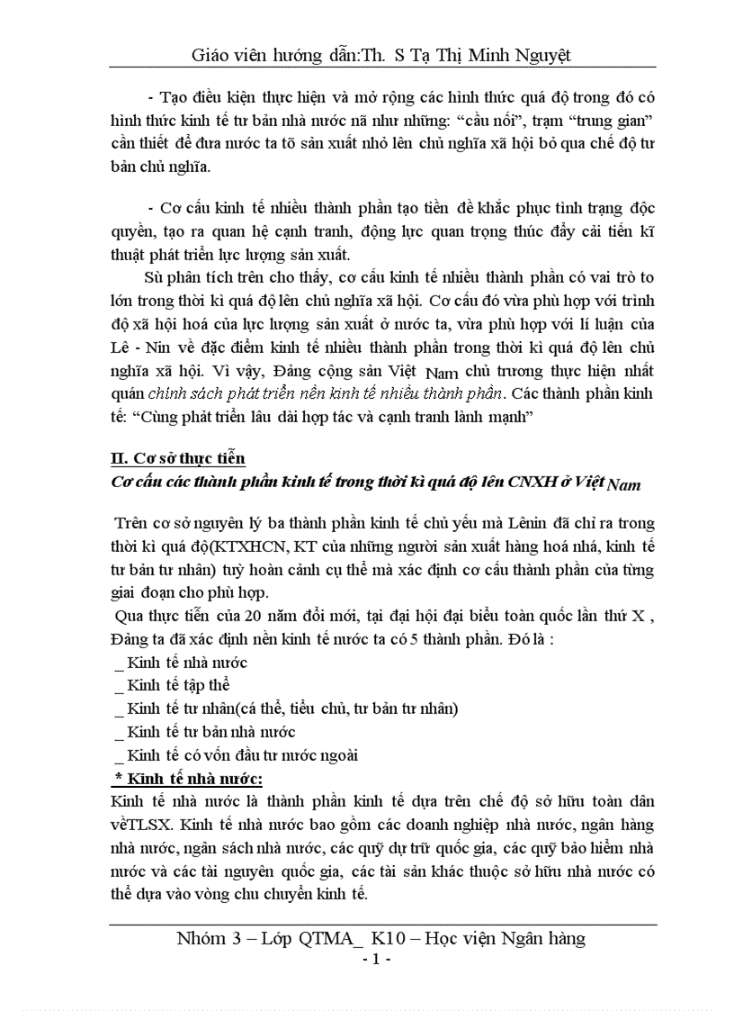 image for page xác định rõ mối quan hệ giữa các thành phần kinh tế định hướng đưa ra các chính sách kinh tế hợp lý